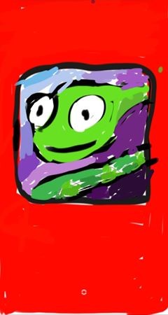 Drawing Icon Pizza Snake PRO